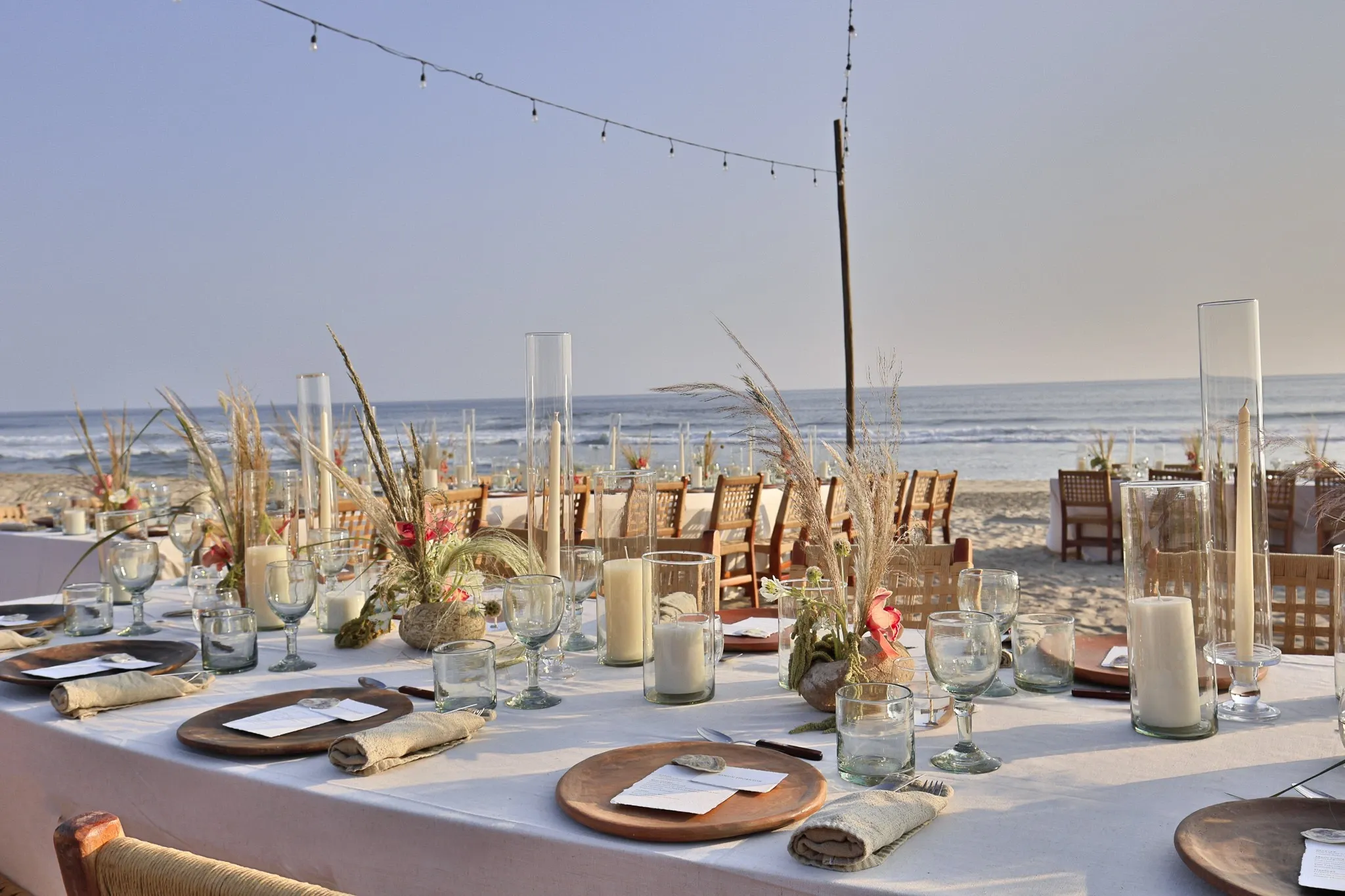 Table with flower in the dark