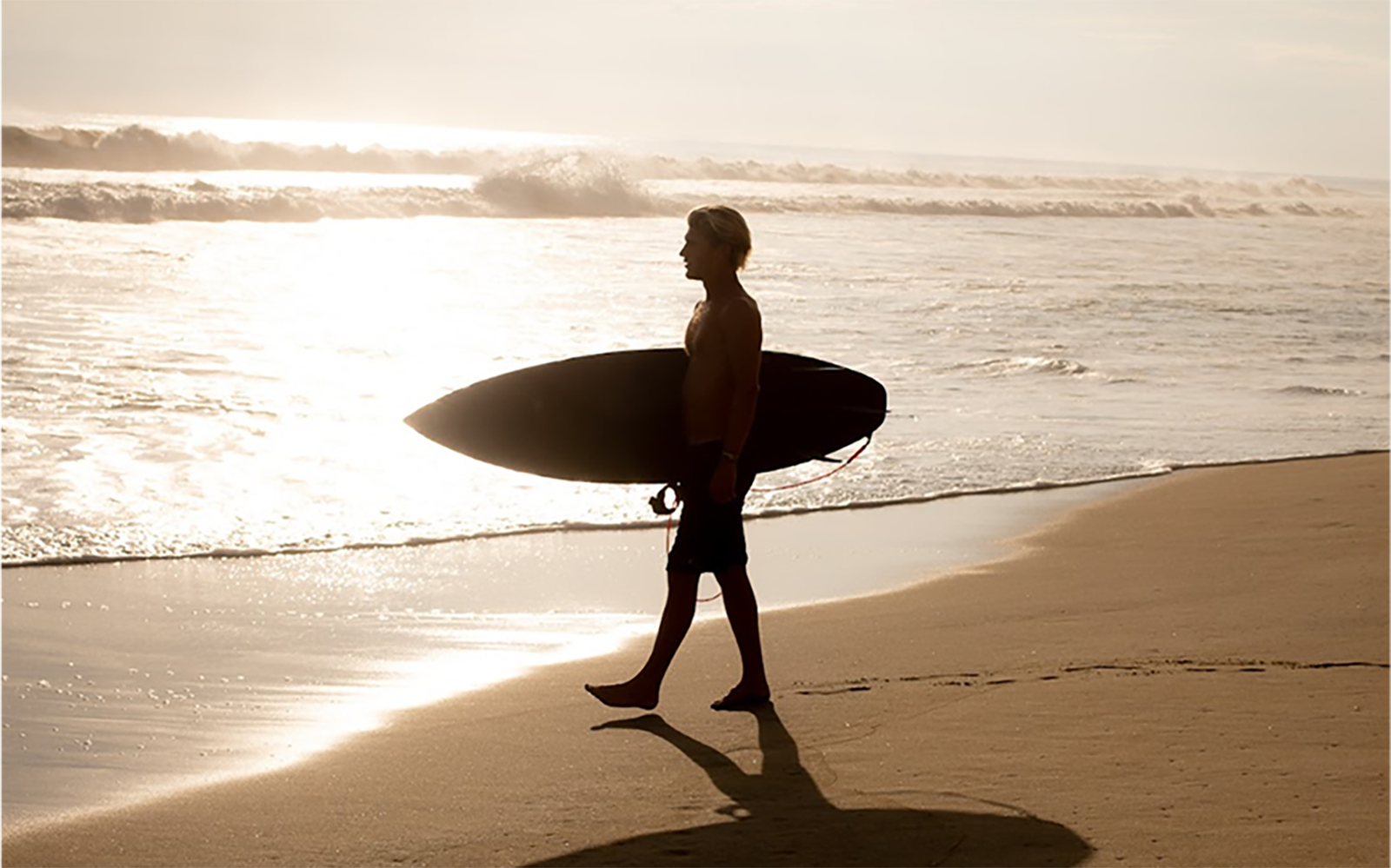 Surfer on the Mexican Pipeline wave at Playa Zicatela, Puerto Escondido